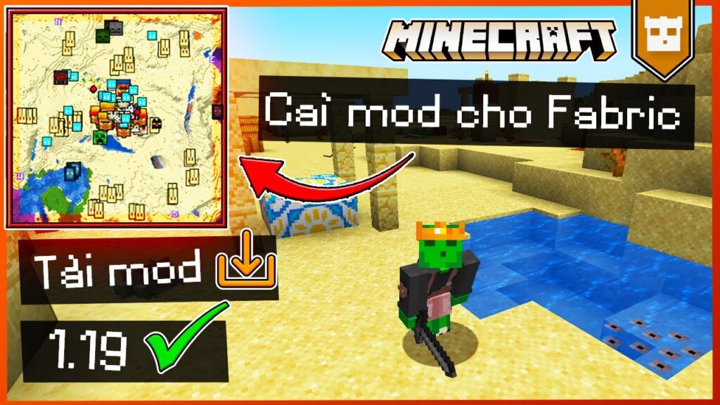 Cách cài mod cho Minecraft (Forge/Fabric) an toàn