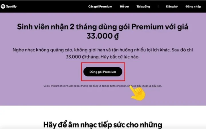 Cách đăng ký Spotify Premium giá rẻ (gói sinh viên, gia đình)