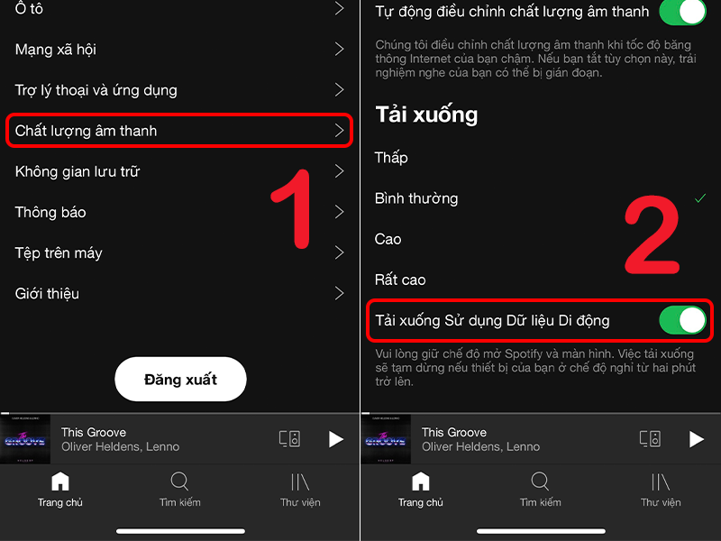 Cách tải nhạc Spotify nghe offline không cần mạng