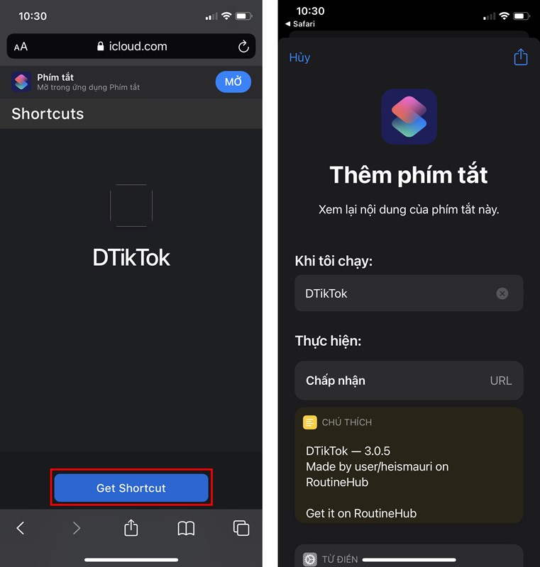 Cách tải video TikTok không logo trên iPhone (không cần app)