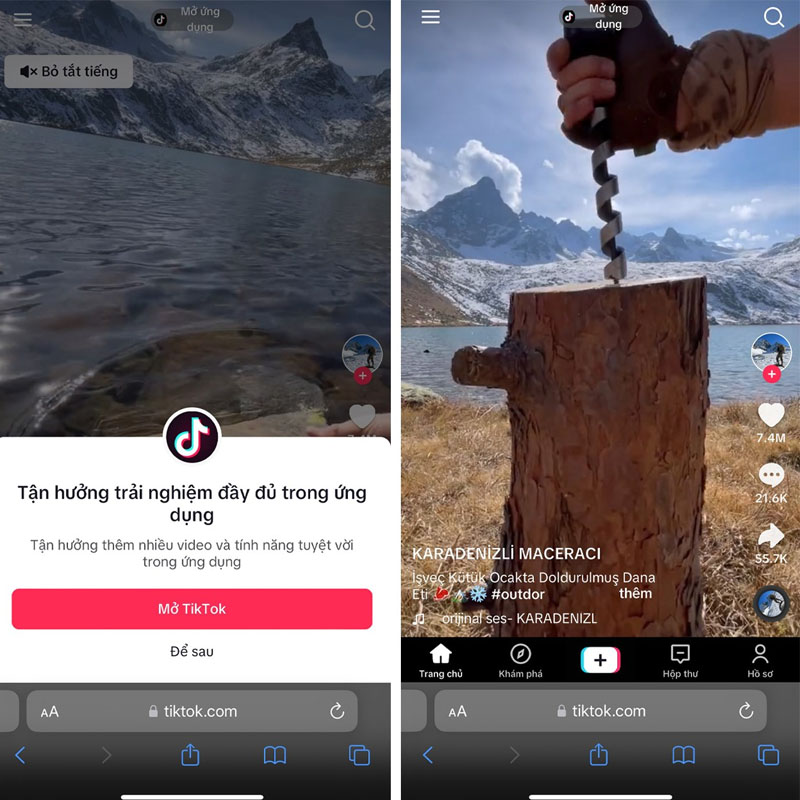 Cách xem TikTok không cần tài khoản / trên trình duyệt web