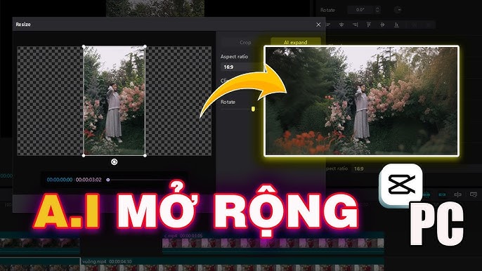CapCut ra Generative Fill: tự mở rộng khung hình bằng AI