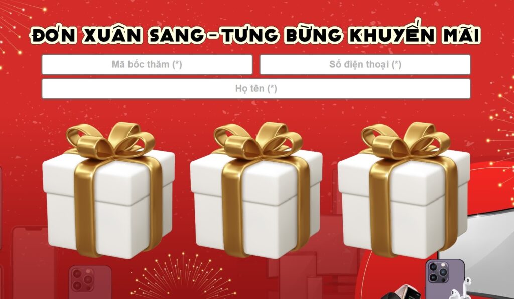 Doanh nghiệp tổ chức bốc thăm trúng thưởng và sự kiện nội bộ bằng vòng quay online