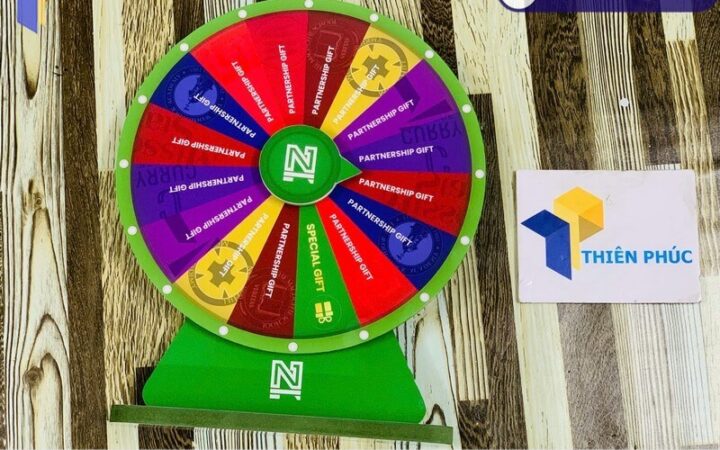 Doanh nghiệp tổ chức bốc thăm trúng thưởng và sự kiện nội bộ bằng vòng quay online