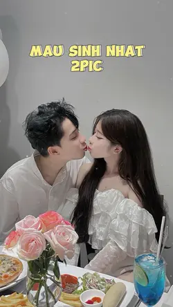 Mẫu CapCut ghép ảnh kỷ niệm, couple, sinh nhật