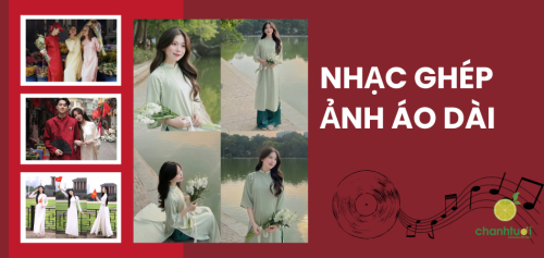Mẫu CapCut ghép nhạc áo dài 'sống ảo' du xuân