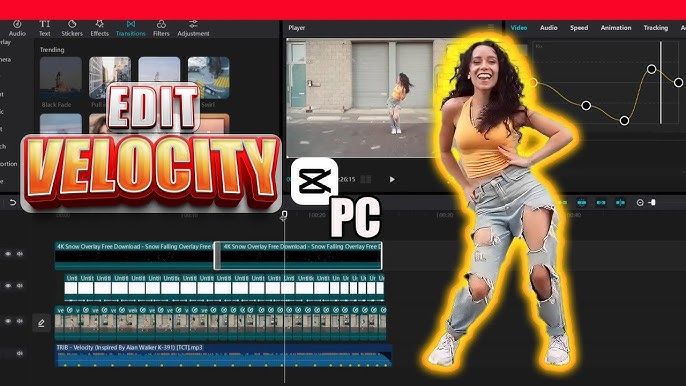 Mẹo làm slow motion & velocity edit ấn tượng