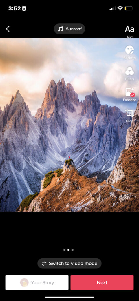 Photo mode TikTok là gì? Trào lưu đăng ảnh thay vì video