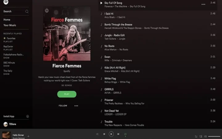 Spotify bị lỗi không phát được nhạc và cách khắc phục