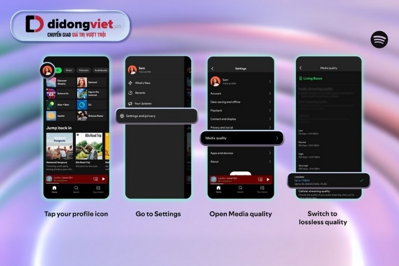 Spotify HiFi / Lossless khi nào có mặt tại Việt Nam?