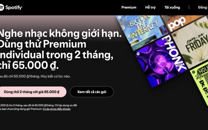 Spotify tăng giá tại Việt Nam: bảng giá mới nhất