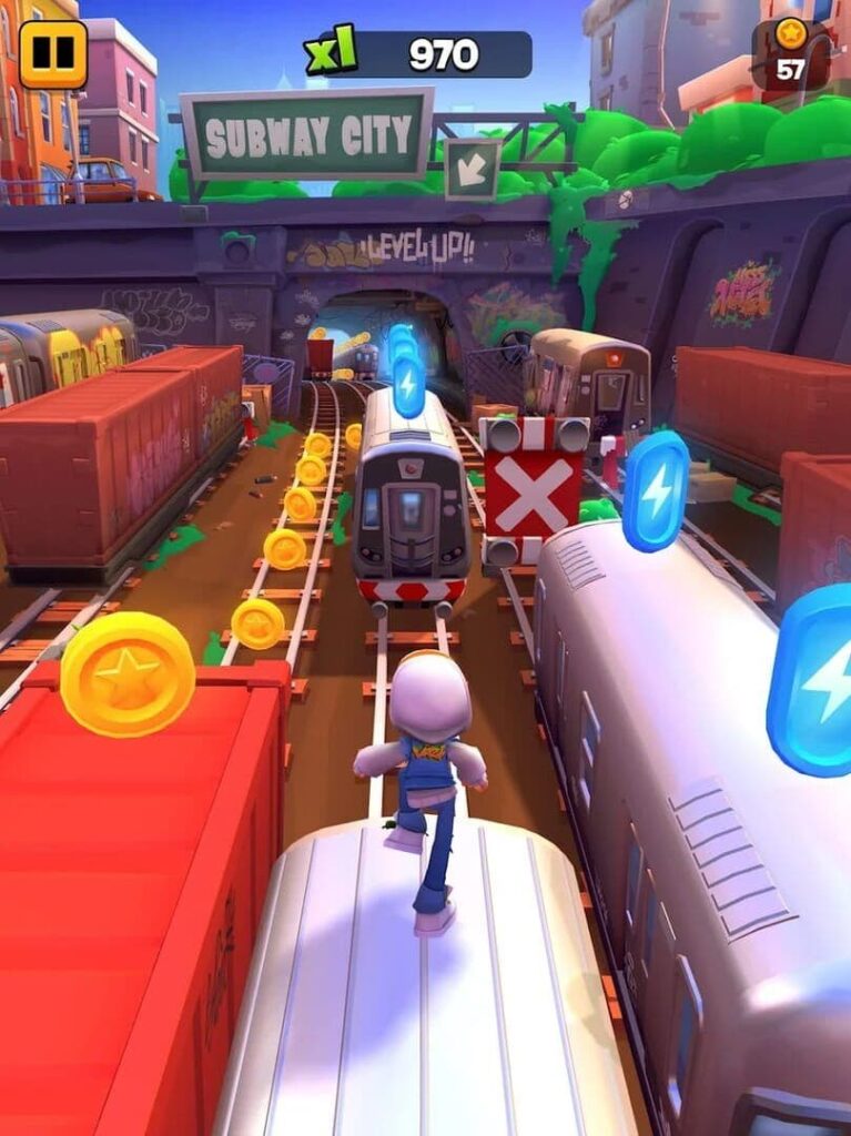 Subway Surfers – Game chạy đua đường ray sôi động và đầy màu sắc