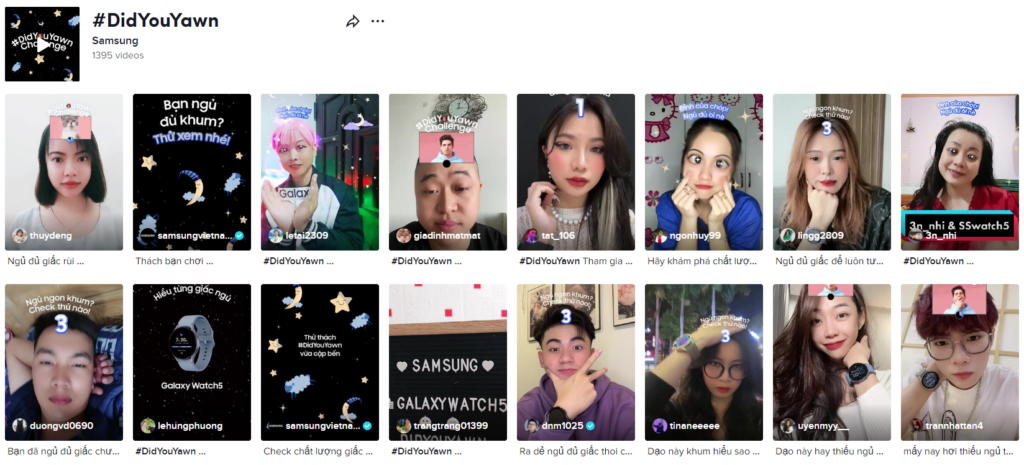 Thử thách & hashtag đang nổi trên TikTok
