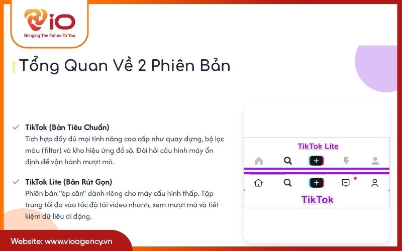 TikTok Lite và TikTok bản thường khác gì? Nên cài bản nào?