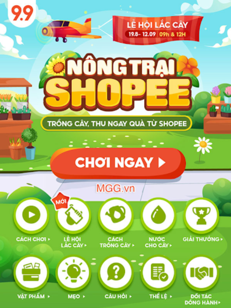Tổng hợp các game trên Shopee Game