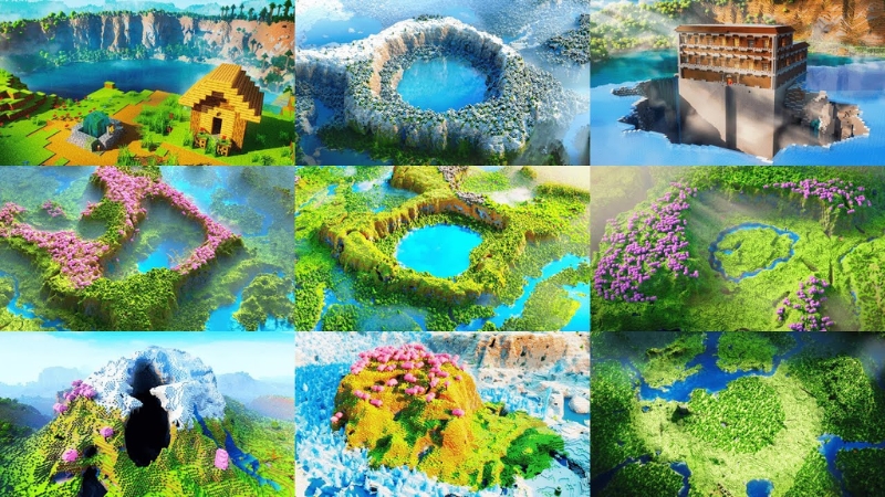 Top seed Minecraft đẹp và hiếm đáng thử nhất