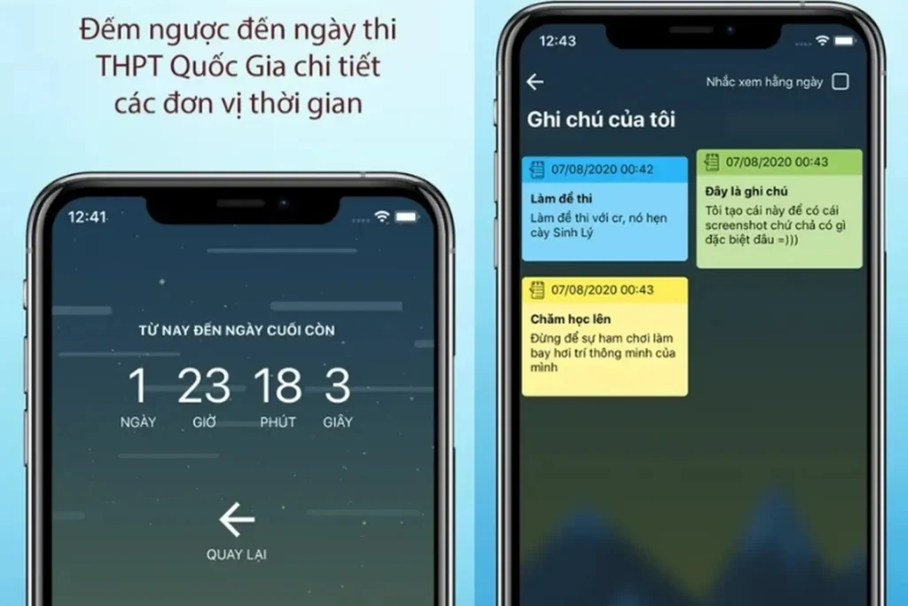 Top web/app hẹn giờ đếm ngược tốt nhất 2026